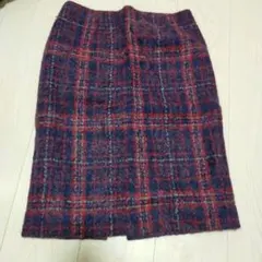 ESTNATION チェック柄 タイトスカート サイズ40