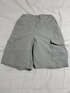 GU カーゴショーツ グレー 150cm ハーフパンツ