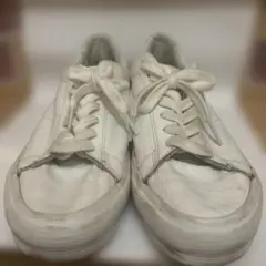 goaホワイトレザースニーカー希少 レアスニーカー限定値引き