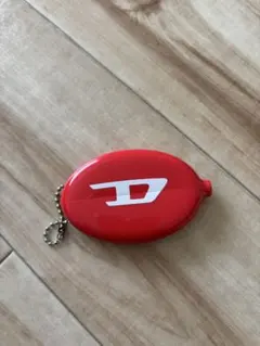 非売品 新品 ユニセックス DIESEL 赤 コインケース