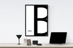 【新品A4】TYPOGRAPHYS アートポスター（約30cm）#8899のサムネイル