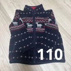 ユニクロ　フリース　上着　110