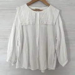 サマンサモスモス＊セーラー襟ブラウス