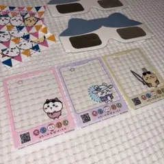 ちいかわパーク 入場特典 来場特典 クリアカード ステッカー モモンガ