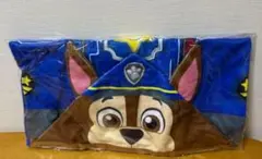 【新品未使用】パウパトロール　プラチナムザッカ　フード付きバスタオル　チェイス