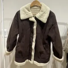 【11月処分】ダズリン dazzlin アウター コート ブラウン