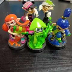スプラツゥーン　アミーボ　　ガ―ル　ボ−イ　イカ