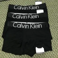 Calvin Klein ボクサーパンツ 3枚セット 黒　mサイズ
