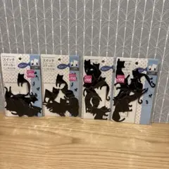 캣 스위치 데코레이션 스티커 4개 세트