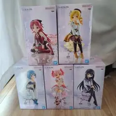 魔法少女まどか☆マギカ フィギュアセット 5体