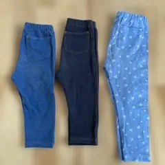 ユニクロ　レギンスパンツ　セット