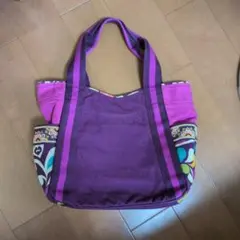 Vera Bradley 紫色トートバッグ