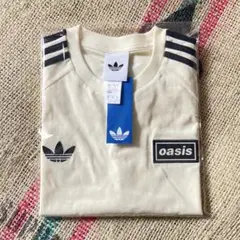 ADIDAS ORIGINALS×OASISツアースリーストライプスTシャツ L