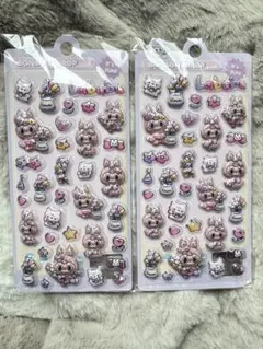 最安値‼️ラブブ　ボンボンドロップシール　２枚