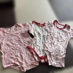 ベビー肌着 ボディスーツ 3点セット