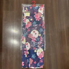 子供用 浴衣 5才~6才 綿100% 花柄