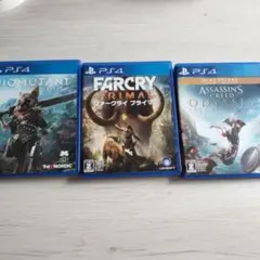ps4 ソフト　まとめ売り　ファークライ　アサシンクリード