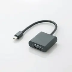 ELECOM DisplayPort-VGA変換アダプタ AD-MDPVGABK