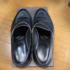 ブラックレザー ローファー