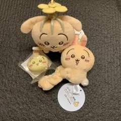 ちいかわ うさぎ 討伐マスコット おかおミニシリコンポーチ ぬいぐるみシュシュ