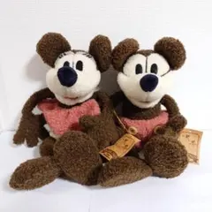 プレーンクレイジー　ミッキー　ミニー　ぬいぐるみ