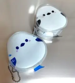 シマエナガ ミニポーチ 2個セット