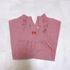 ギンガムチェックサロペット　即購入OK
