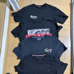 メンズTシャツ DIESEL 2枚 Tommy hilfiger 2枚 - メルカリ