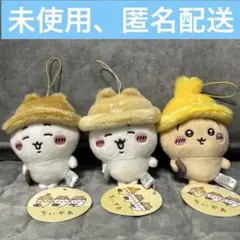 ちいかわ 秋だもんマスコット３種セット ハチワレ うさぎ　ちいかわ