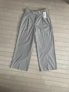 新品　無印良品　ワイドパンツ