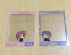 銀魂　春のぶらり旅　フォト風クリアカード 神威　阿伏兎