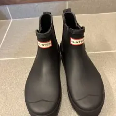 HUNTER チェルシー レインブーツ ブラック UK6