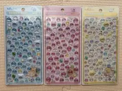 新品【正規品】しずくちゃんボンボンドロップシールミニ 3種