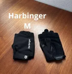 一度使用　Harbinger パワーグリップ グローブ ブラックのサムネイル