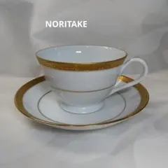 Noritake ファインチャイナカップ・ソーサー　未使用　擦れあり日本製　匿名