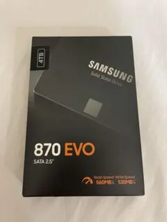 新品未開封 Samsung 870 EVO 4TB SSD SATA2.5インチのサムネイル