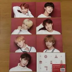 BTS 109 XMAS ポストカード トレカ - メルカリ