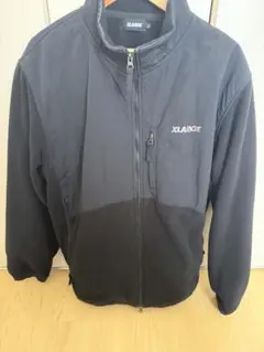 XLARGE ブラック フリースジャケット XL