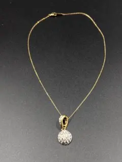 美品✨ スワロフスキー ネックレス メタル シルバー 1330