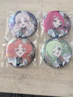 ひみつのアイプリ ファミマ トレーディングホロ缶バッジ typeA カルスタ