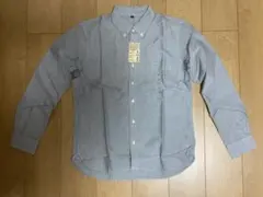 ボタンダウンシャツ Lサイズ グレー系