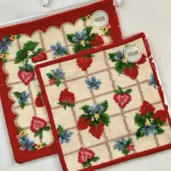 フェイラーストロベリーハンカチセット　新品未開封　ラブラリー　フェイラー