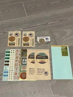 トラベラーズノート　シール・フィルムポケットシール