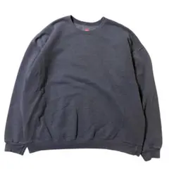 アメリカ古着　Hanes　ヘインズ　スウェット　トレーナー　無地　H298