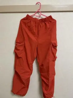 SHEIN オレンジ カーゴパンツ XS