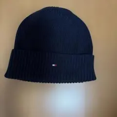 TOMMY HILFIGER ニット帽 紺のサムネイル