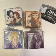 NANA CD風アクリルチャーム 4個セット ナナ＆ハチ ハチ ナオキ レイラ