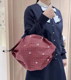 【新品未使用】familiar シュパット エコバッグ S ファミリア