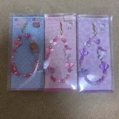 【最後のセールです！】ハローキティ ストラップ 3個セット