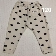 120cm MARKEY’S 総柄 花柄 ボトムス 裾リブ